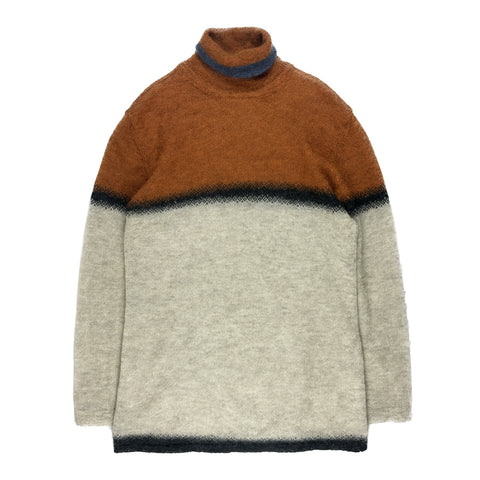 AW08 Mohair Oversized Turtleneck