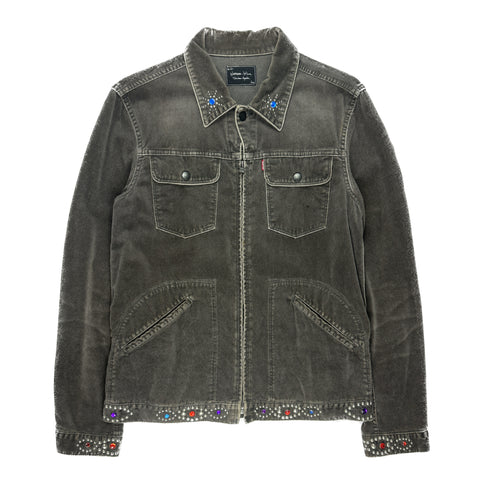 SS/AW03 Jeweled Trucker Jacket