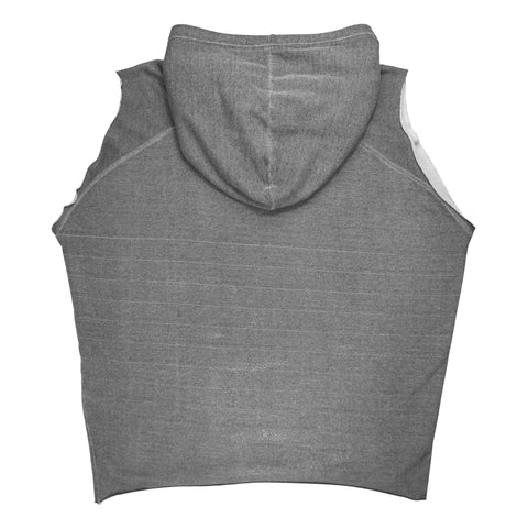 SS03 Gray Nails Sleeveless Hoodie
