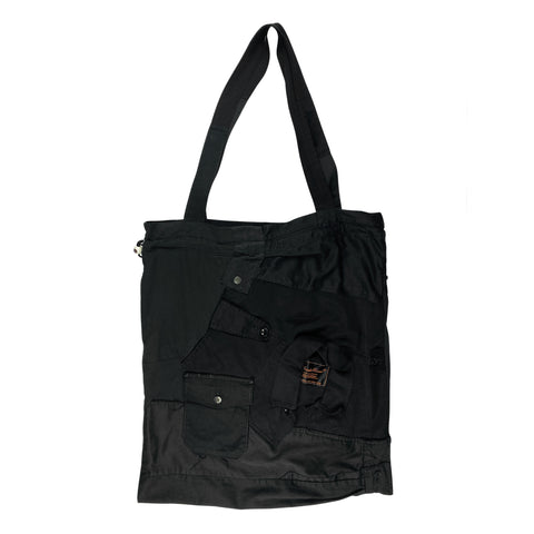 SS05 Black Reconstructed Military Tote