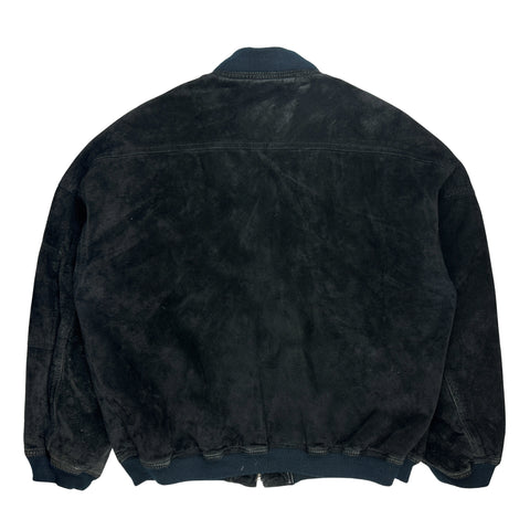 Issey Sport Leather Bomber