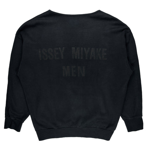 80's Issey Miyake Men Back Logo Sweatshirt