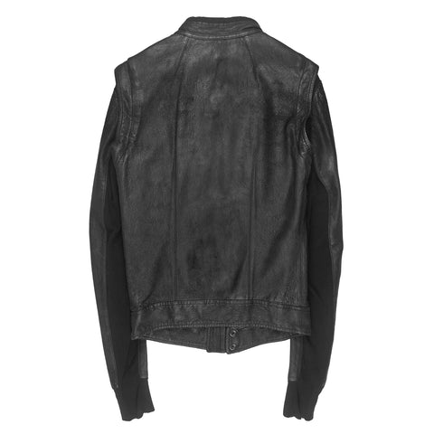 SS08 Elastic Leather Jacket