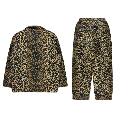SS/AW03 Crying Heart Leopard Pajama Set
