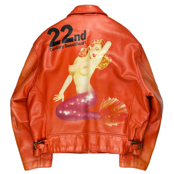 ジャケット・アウター yohji yamamoto 23rd Century Sweetheart Buy Yohji Yamamoto 23rd Century Sweetheart Leather Jacket