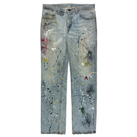 SS06 Paint Splatter Jeans – faust