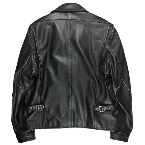80's Leather Trucker Jacket