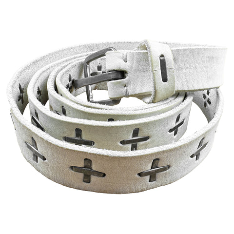 Full Cross Leather Belt