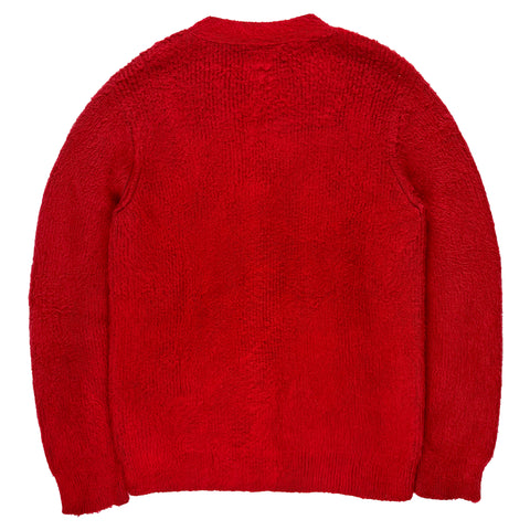 SS/AW03 Red Mohair Cardigan