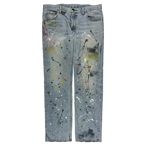 SS06 Paint Splatter Jeans