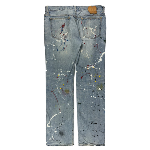 SS06 Paint Splatter Jeans