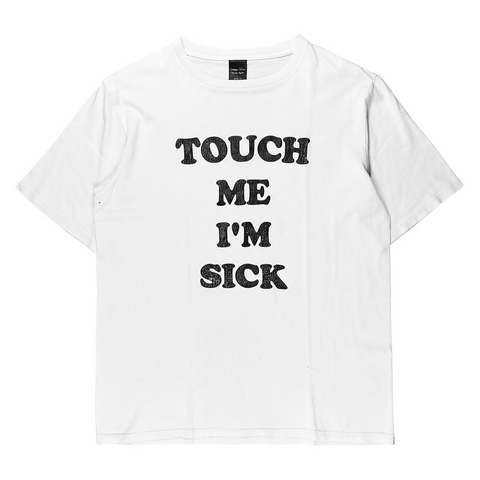 SS/AW03 White "Touch Me I'm Sick" Tee