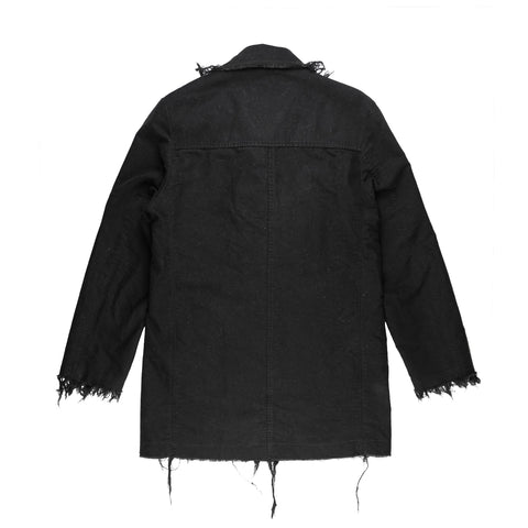 AW03 Distressed Stitched Coat