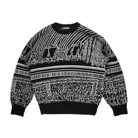 80's Tomio Mohri Runway Sweater