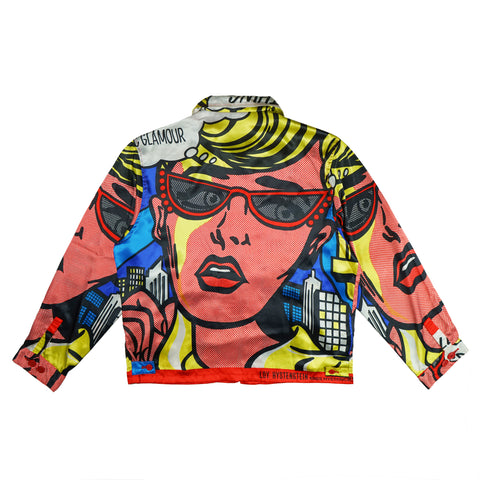 80's Roy Lichtenstein Pop Art Jacket