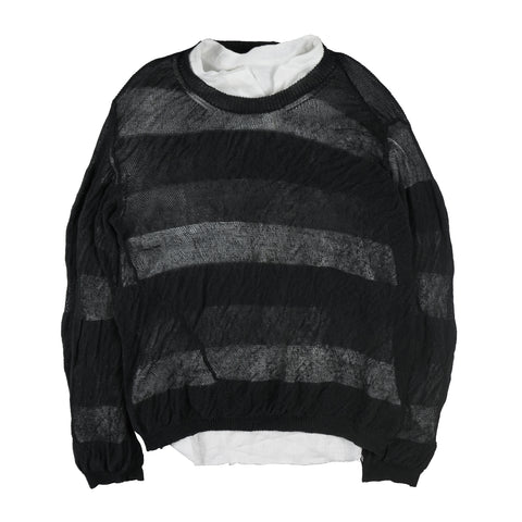 SS04 Striped Shear Sweater