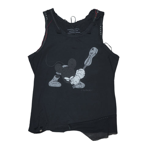 Distressed Mickey Mouse Tank Top
