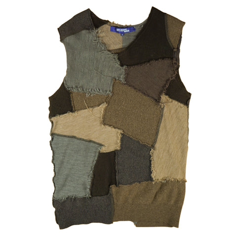 AD2003 Patchwork Tank Top