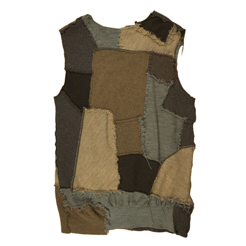 AD2003 Patchwork Tank Top