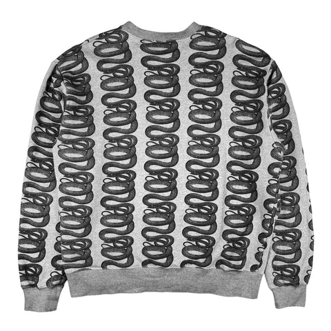 Grey Snake Sweatshirt