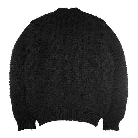 SS/AW03 Black Knit Cardigan