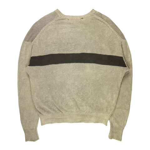 AD1993 Loose Gauge Linen Sweater