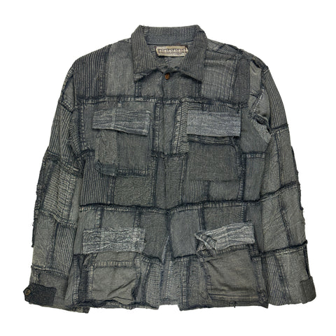 Patchwork Boro Button Up