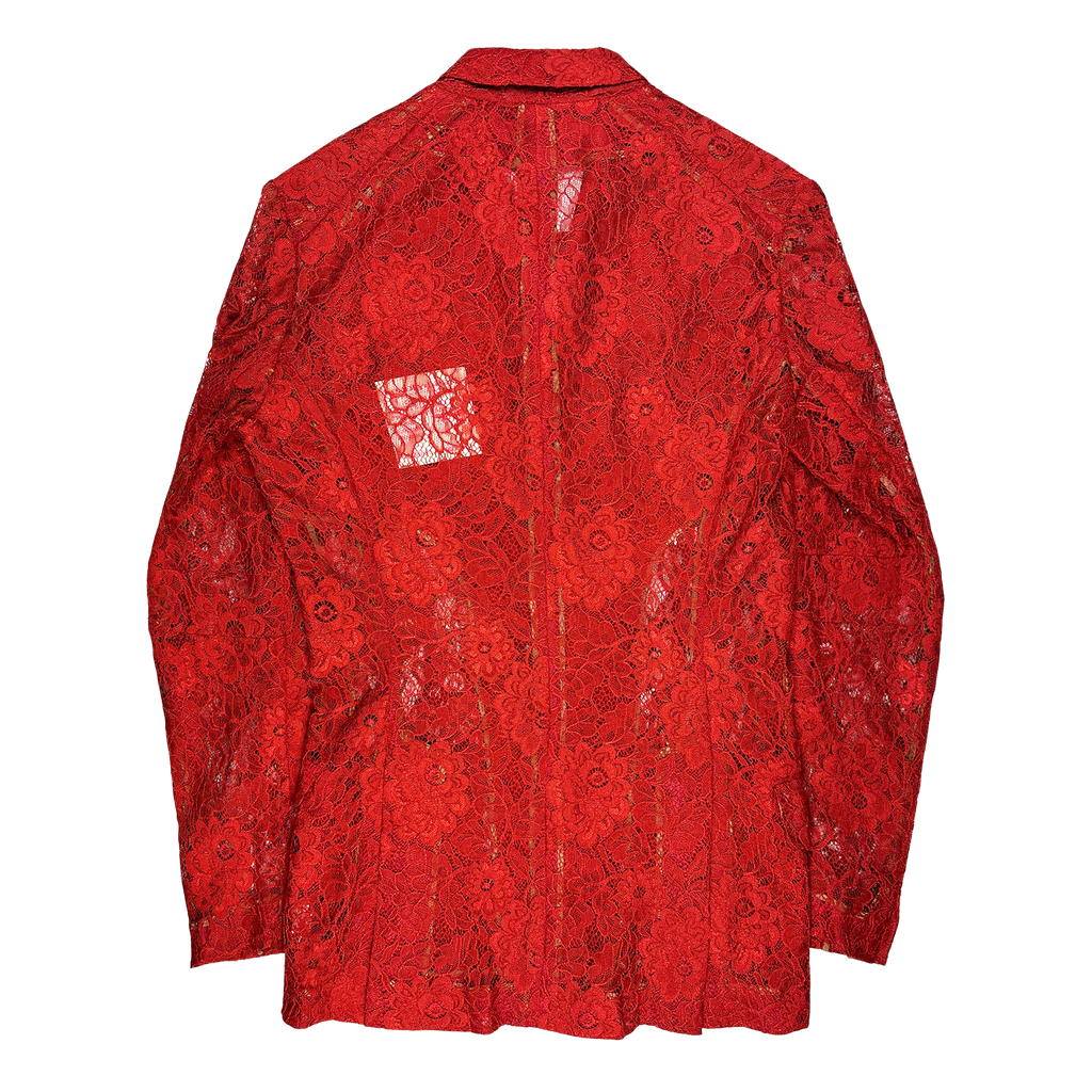 Red Lace Blazer – faust